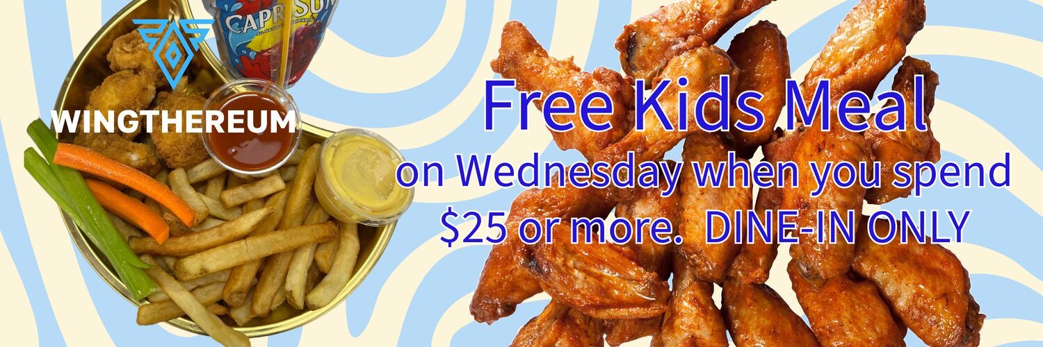 Free Kids Meal on Wednesday